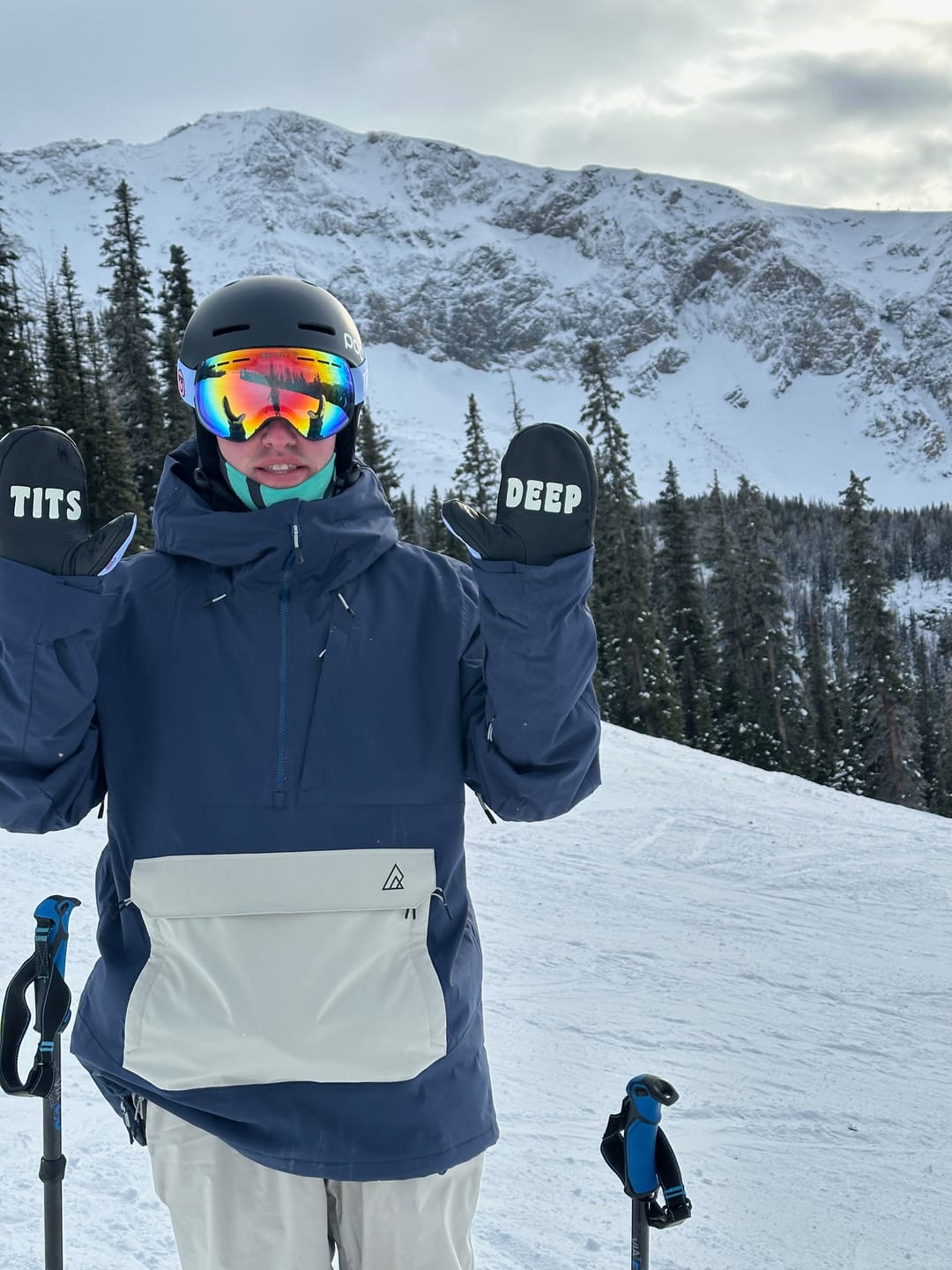 Customer photo review of The Emily Snow Goggle - Gasolina Lens