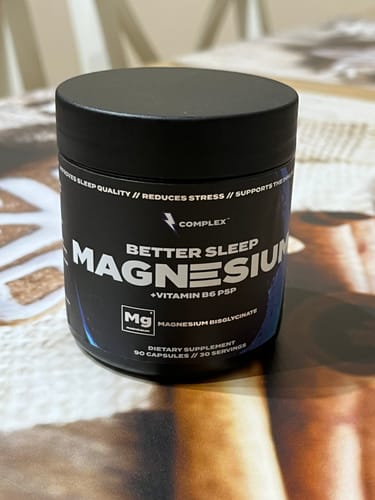 Zákaznická recenze s fotkou produktu Sleep Magnesium