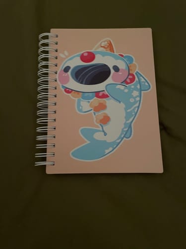 Customer photo review of Clown Shark Small Sticker Book