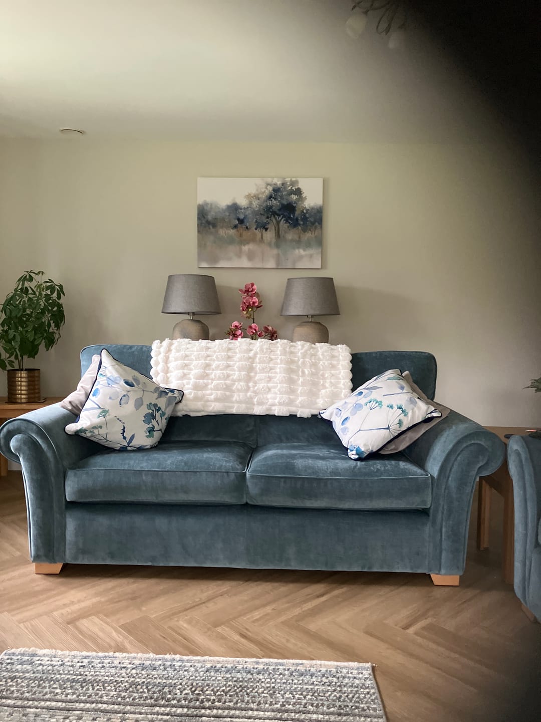 Customer photo review of Waters Edge Canvas Print
