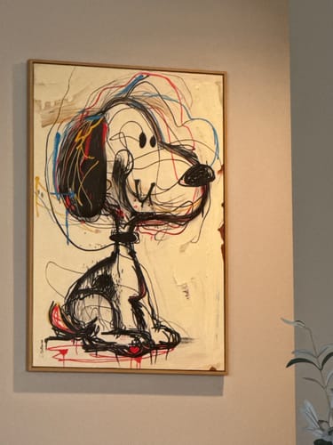 Customer review photo for Abstract Graffiti Art #GA051