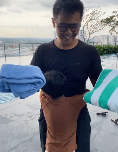 Customer photo review of ComfiiDry Towels