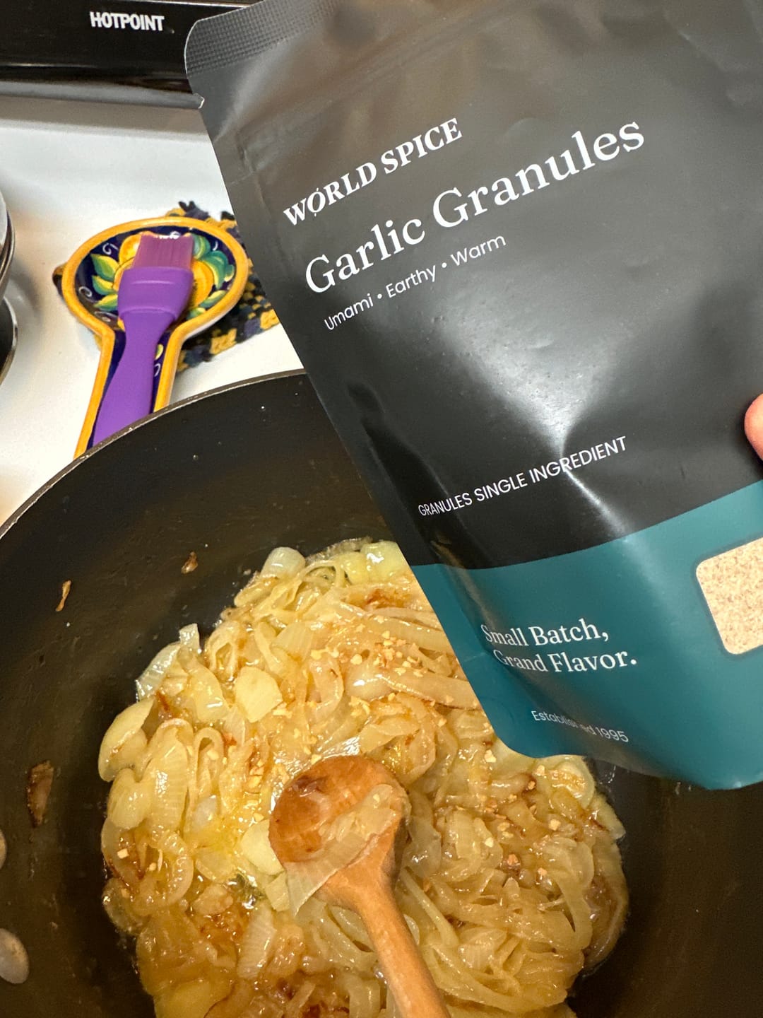 Customer photo review of Garlic Granules