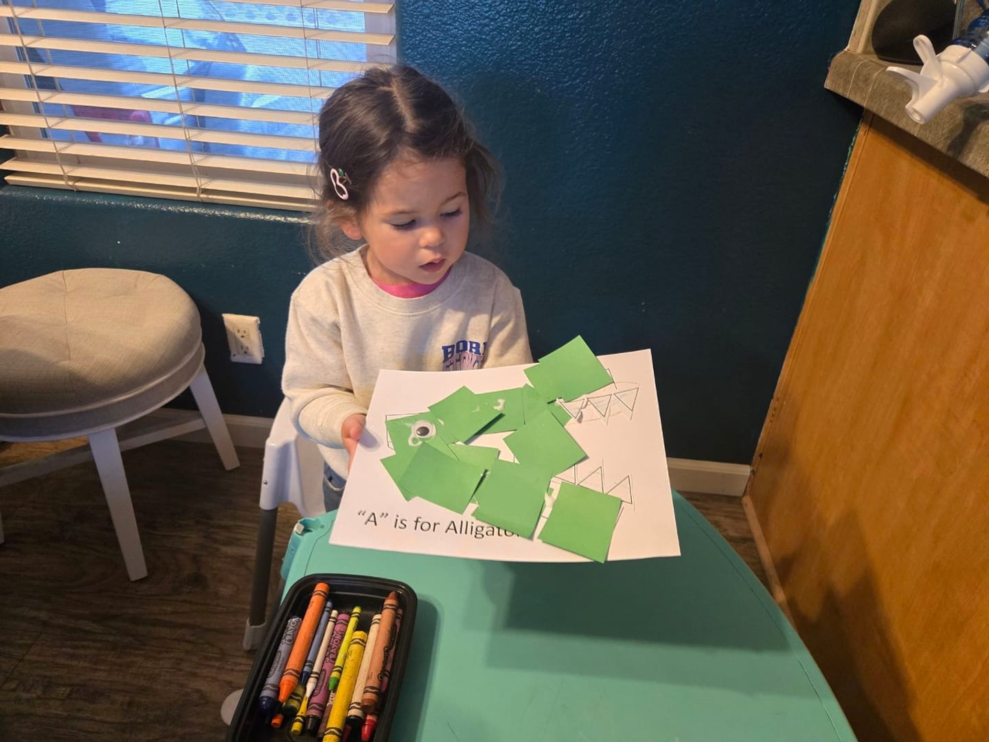 Customer photo review of The Preschool Box