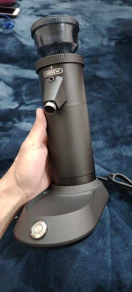 Customer photo review of Stainless Steel Espresso Machine 58mm Portafilter — Silver | KIMLUD