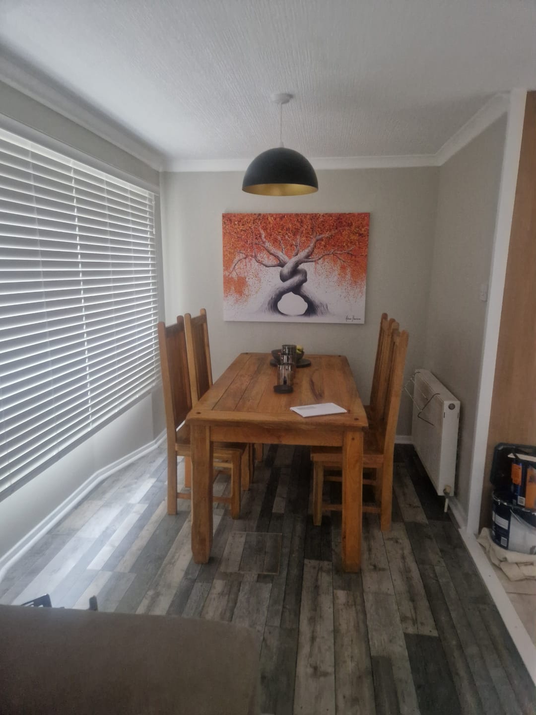 Customer photo review of Twisting Love Trees Canvas Print