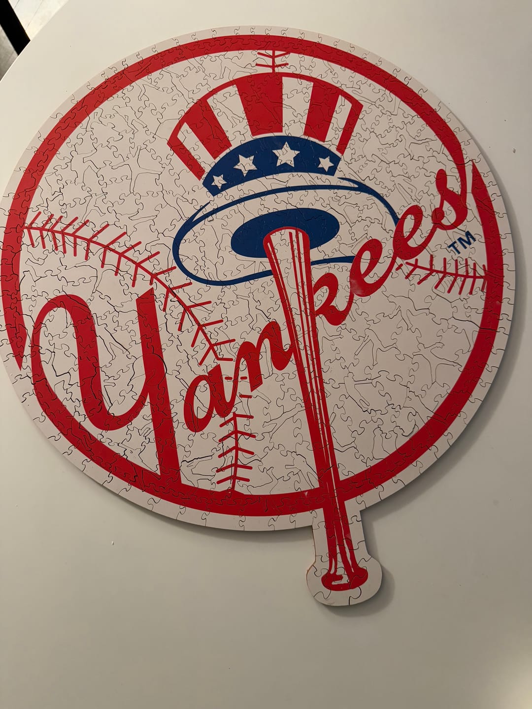 Customer photo review of New York Yankees™ - Wooden Puzzle
