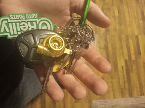 Customer photo review of TURBO KEYCHAIN