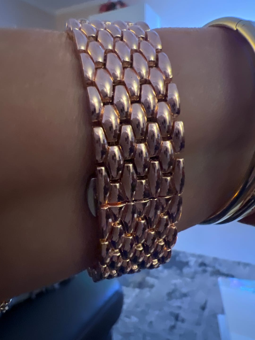 Customer photo review of Apple Watch Metallarmband "Dion"