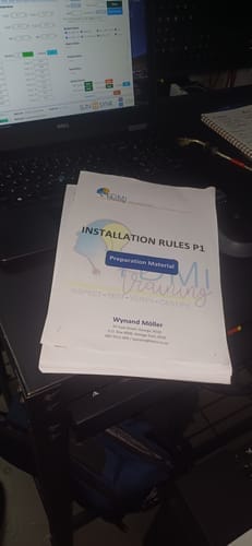 Customer photo review of Installation Rules P1 & P2 Preparation (Still on SPECIAL)