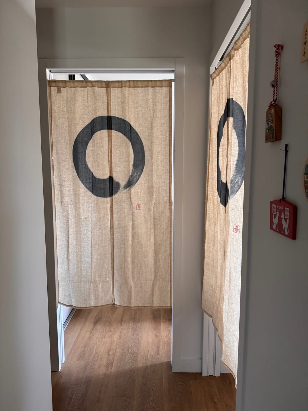 Customer photo review of Rideau Japonais Noren Zen