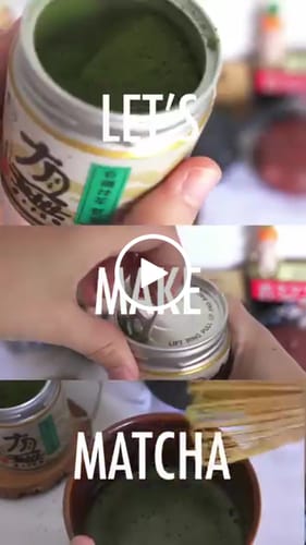 Customer video review of Washimine Ceremonial Matcha Tea