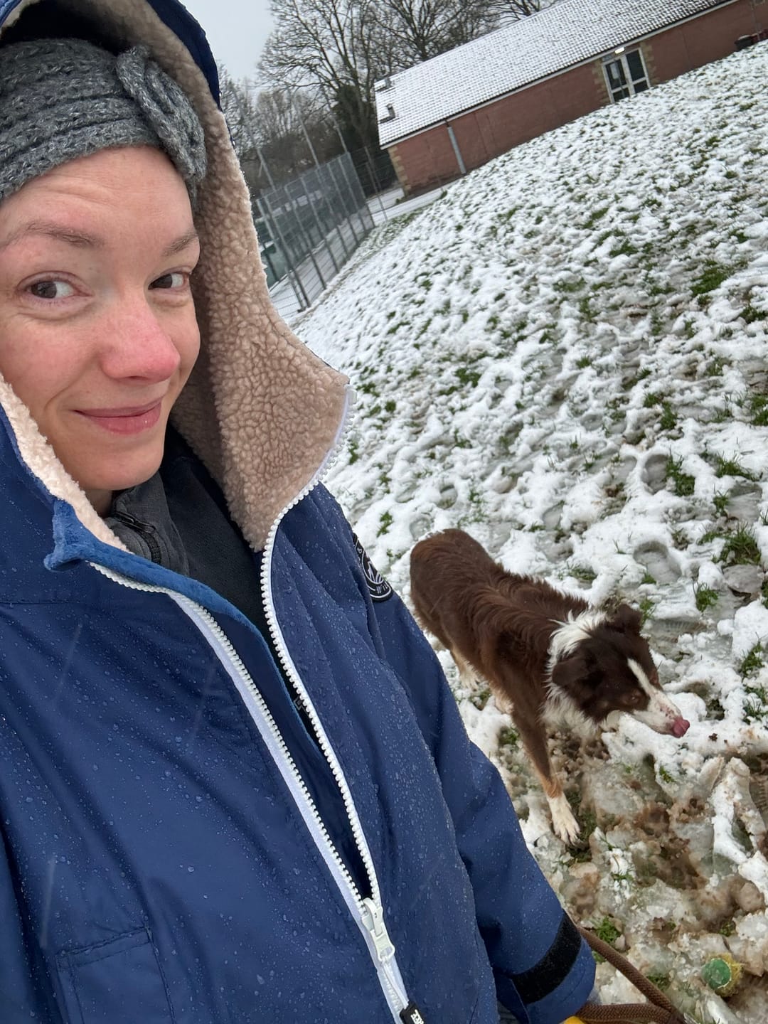 Customer photo review of The COBE - Cosy Raincoat & Changing Robe in One