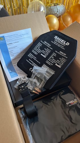 Customer photo review of SK4 / NIJ IV Stand-Alone Platte