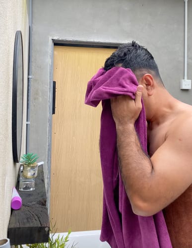 Customer photo review of ComfiiDry Towels