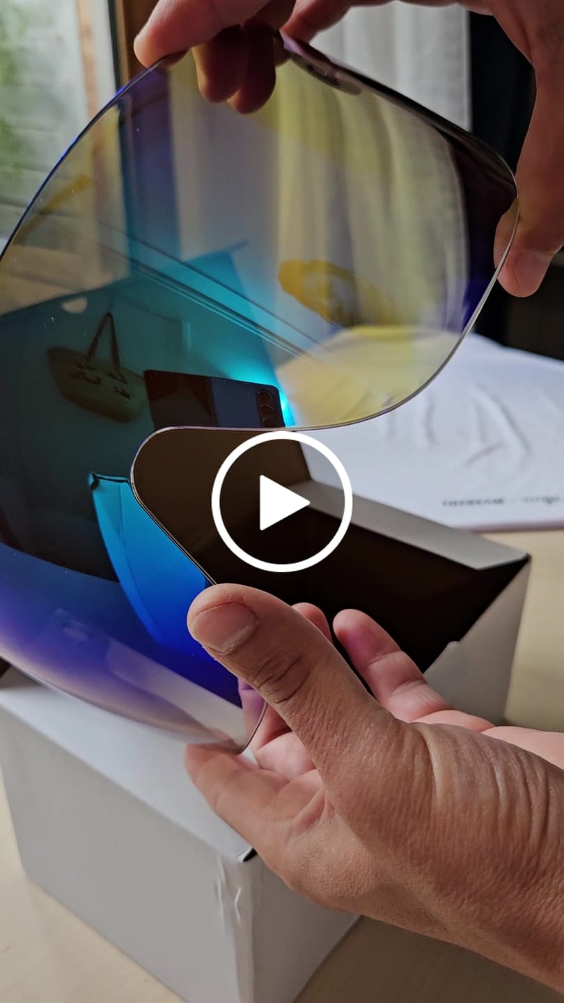 Customer video review of VIRGO | Rotative Visor