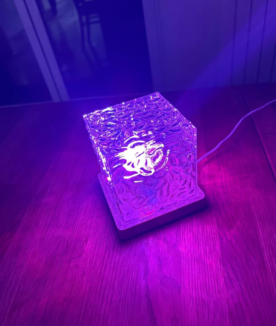 Customer photo review of Nordlicht Lampe mit 16 Farben - AuroraGlow