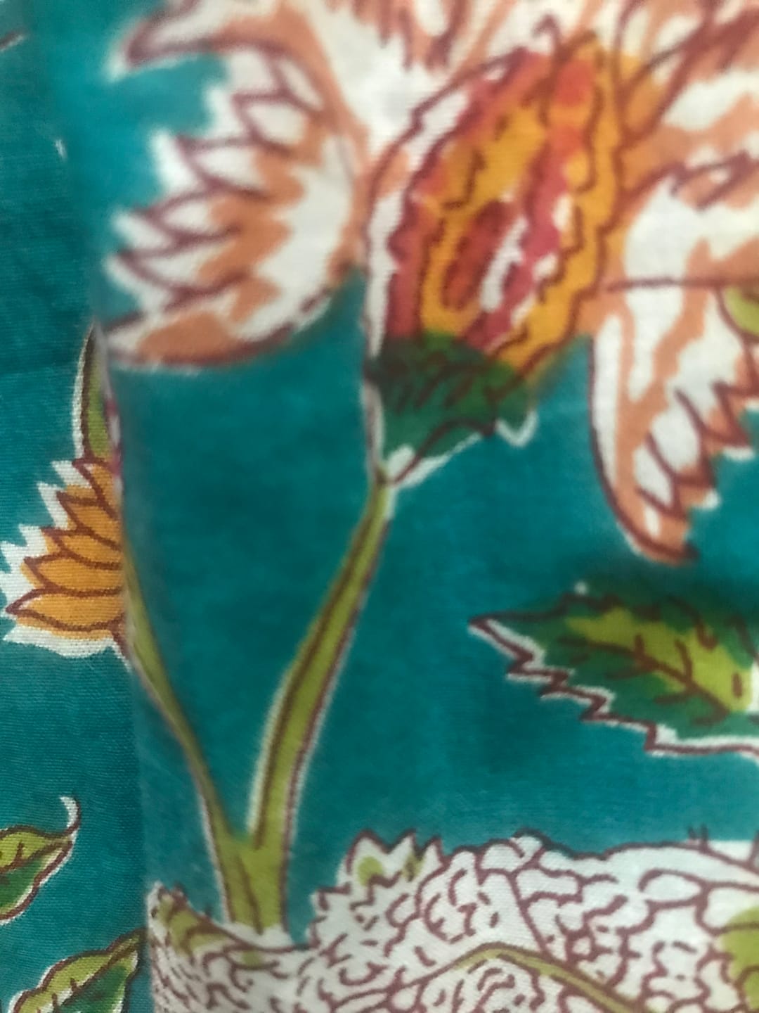 Customer photo review of The Everyday Blouse - Turquoise