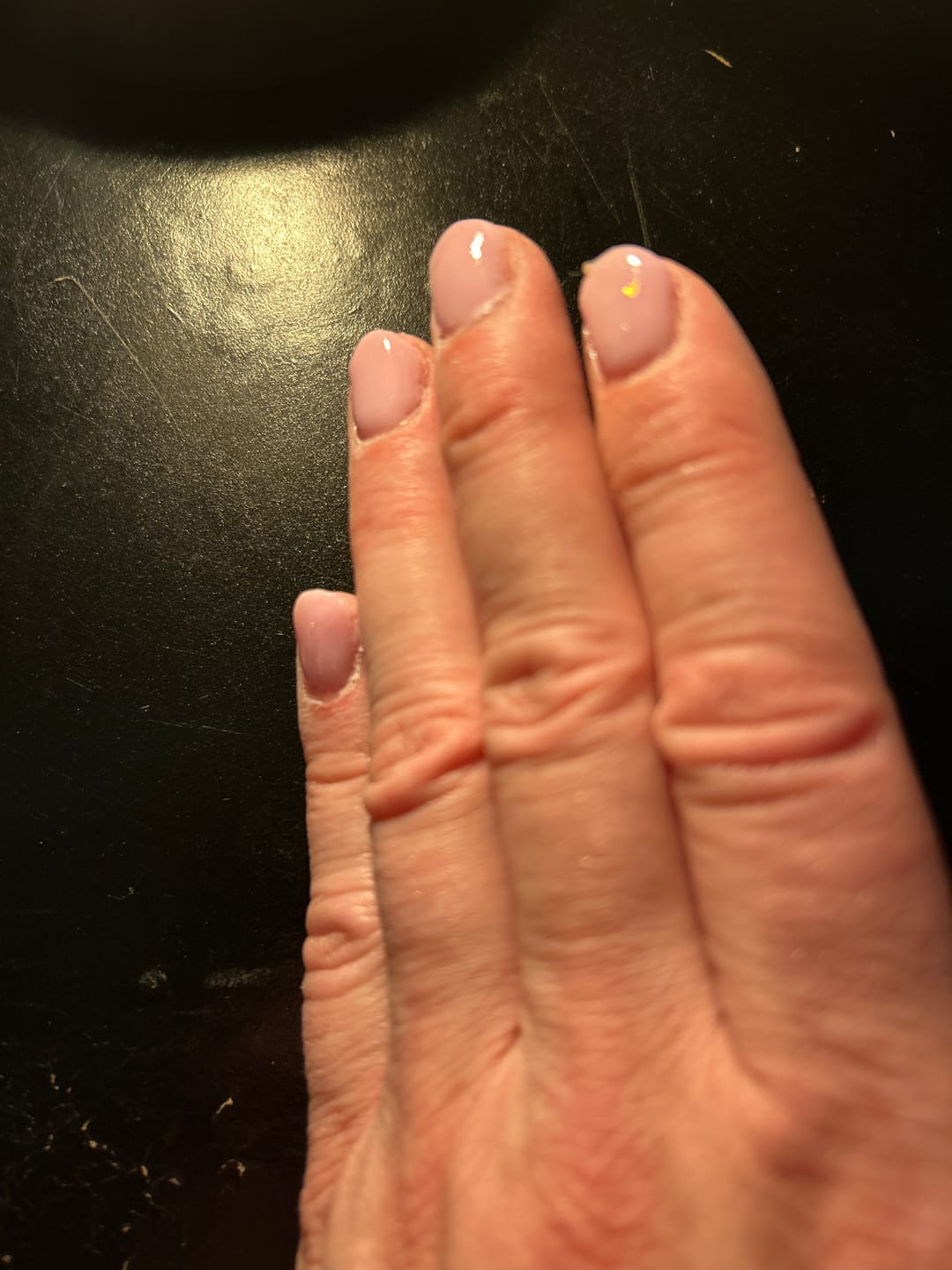 Customer photo review of Medium Pink Dipping Powder