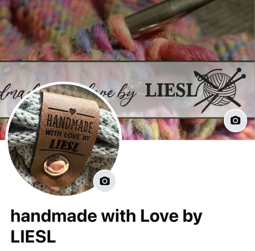 Customer photo review of Kunstleder-Labels mit Chicago Screws - Personalisierte Labels