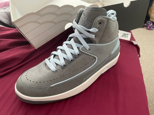 Customer photo review of Jordan 2 Retro Cool Grey (Women's)