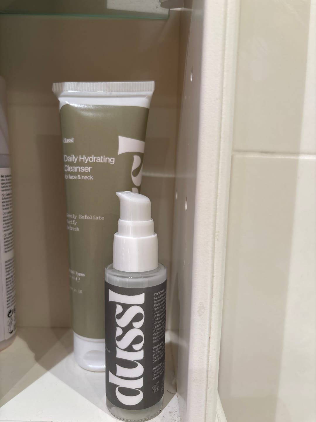 Customer photo review of Daily PM Calming Serum