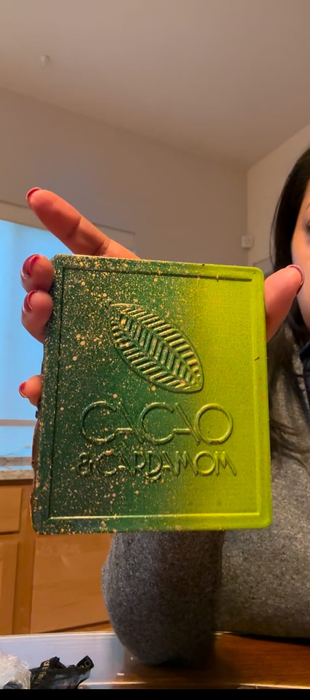 Customer photo review of Dubai Pistachio Knafe Artisan Bar