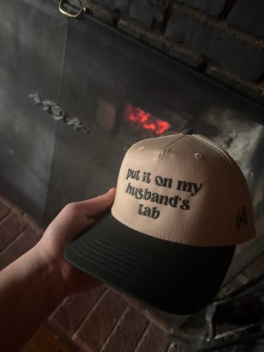 Customer photo review of MHC Put it on my Husband's Tab Trucker Hat