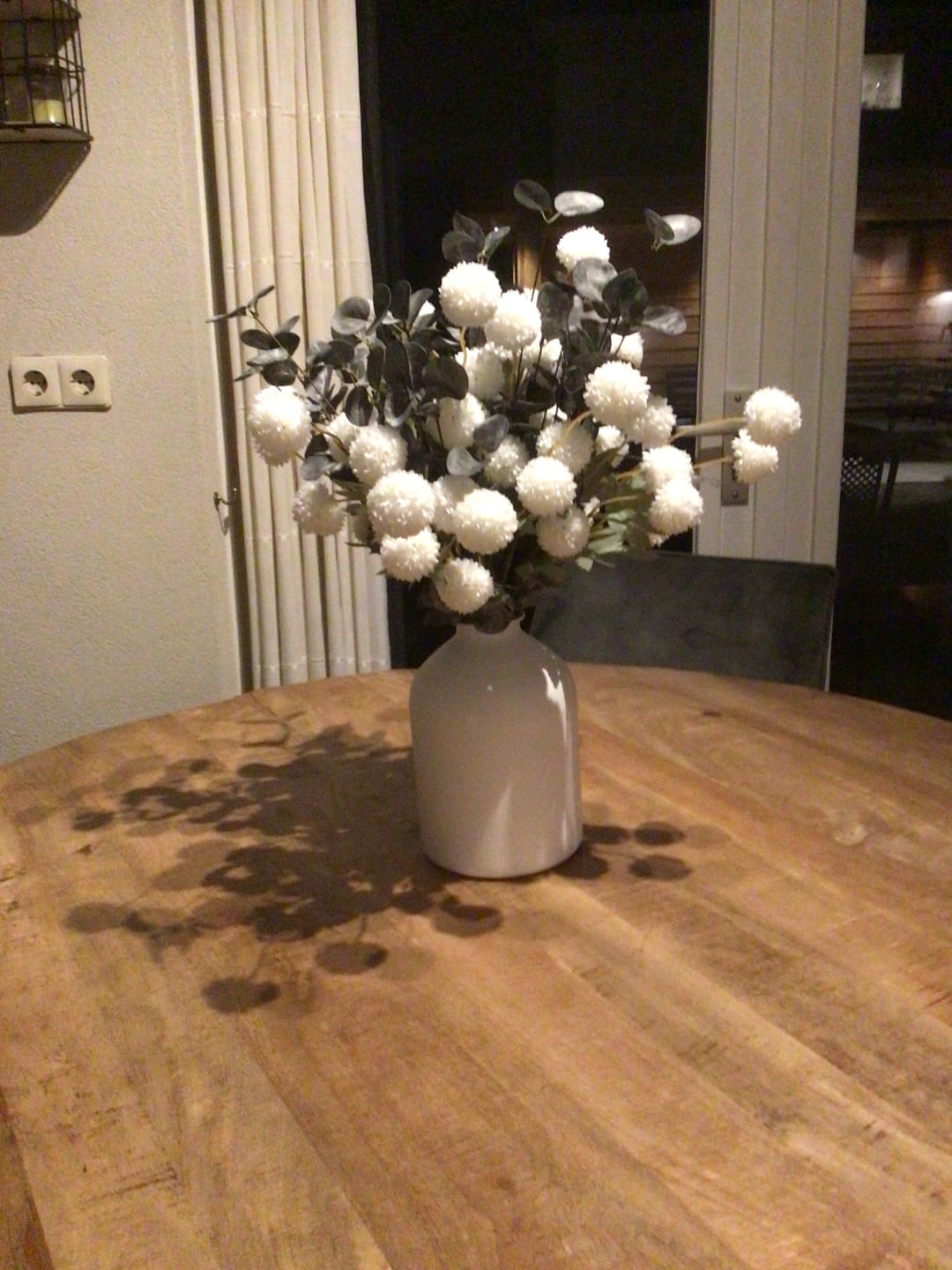 Customer photo review of Samengesteld boeket - Groen & Wit
