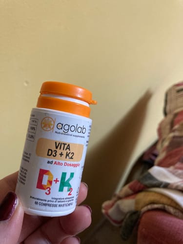 Customer photo review of Vitamina D3 + K2 Masticabile