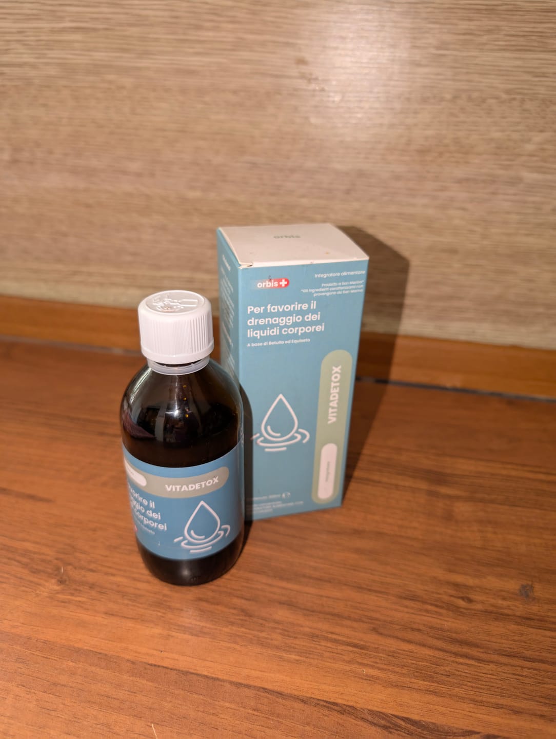 Kundrecension med bild av VITADETOX – För att dränera vätska ur kroppen (200 ml)
