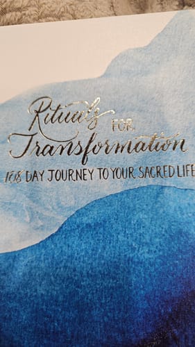 Customer photo review of Rituals For Transformation Guided Journal