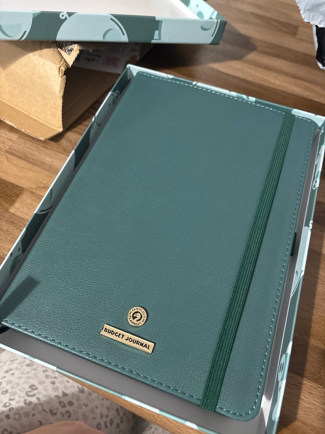 Customer photo review of Budget - Deluxe Life Journal