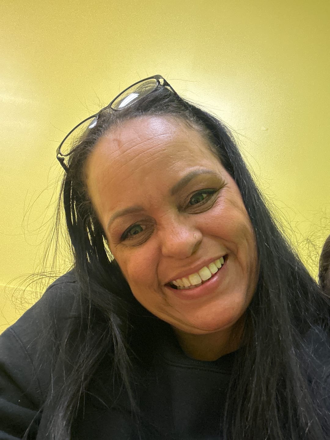 Customer photo review of New York Blue Prescription Colored Contact Lenses