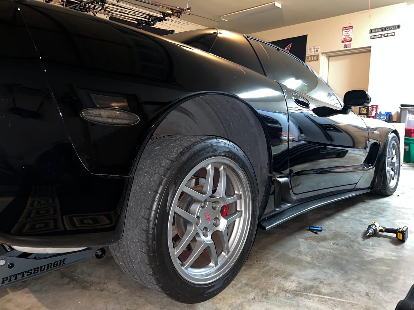 Customer photo review of Chevrolet Corvette C5 ZR1 Side Skirts Rocker Panels