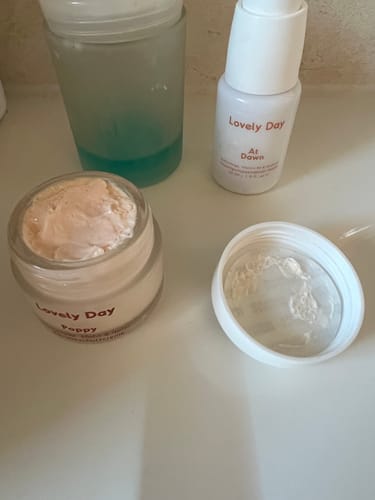 Customer photo review of Poppy Cream Barriereschutzcreme
