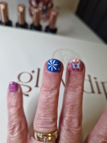 Customer photo review of Ocean Mist Dipping Powder