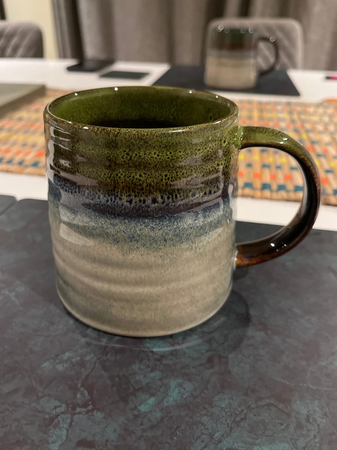 Customer photo review of Belleek Living Aura Mug Set of 4