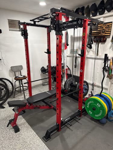 Customer photo review of K3 ALL-IN-ONE FUNCTIONAL TRAINER SUMO BASE POWER RACK