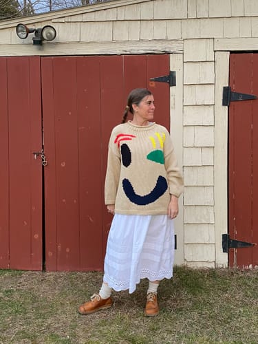 Customer photo review of Feel Good Hand Knit Jumpers