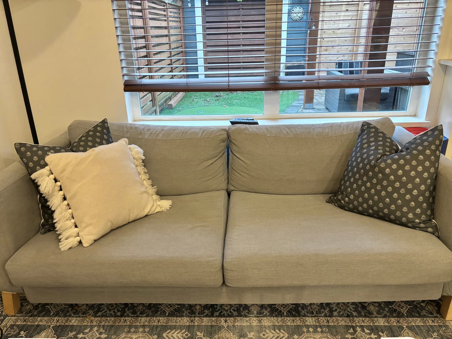 Customer photo review of Clay Vintage in Blue - 18" | 22" | 24"
