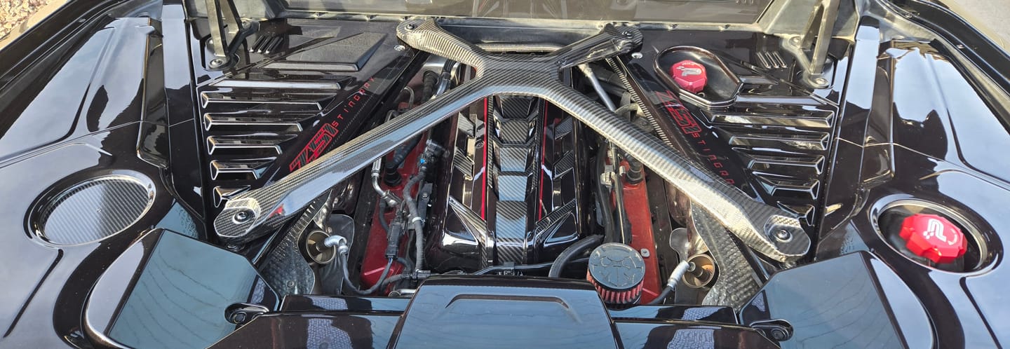 Customer photo review of Chevrolet Corvette C8 X-Brace
