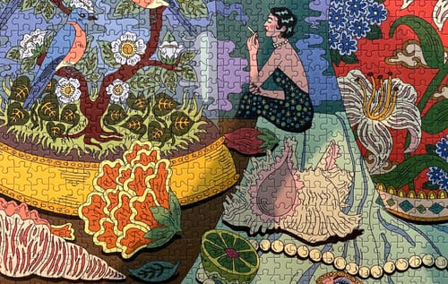 Customer photo review of Sunday Morning | 1000 Piece Puzzle