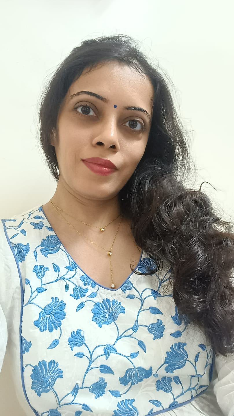 Customer photo review of Two Layered Solitaire Drop Necklace