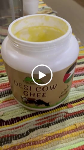 Customer video review of Desi Cow Ghee 🐄 The Natural Way to Strengthen Body, Mind, Bones , and Heart Health ,, No.1 Cow Ghee in PAK 🇵🇰