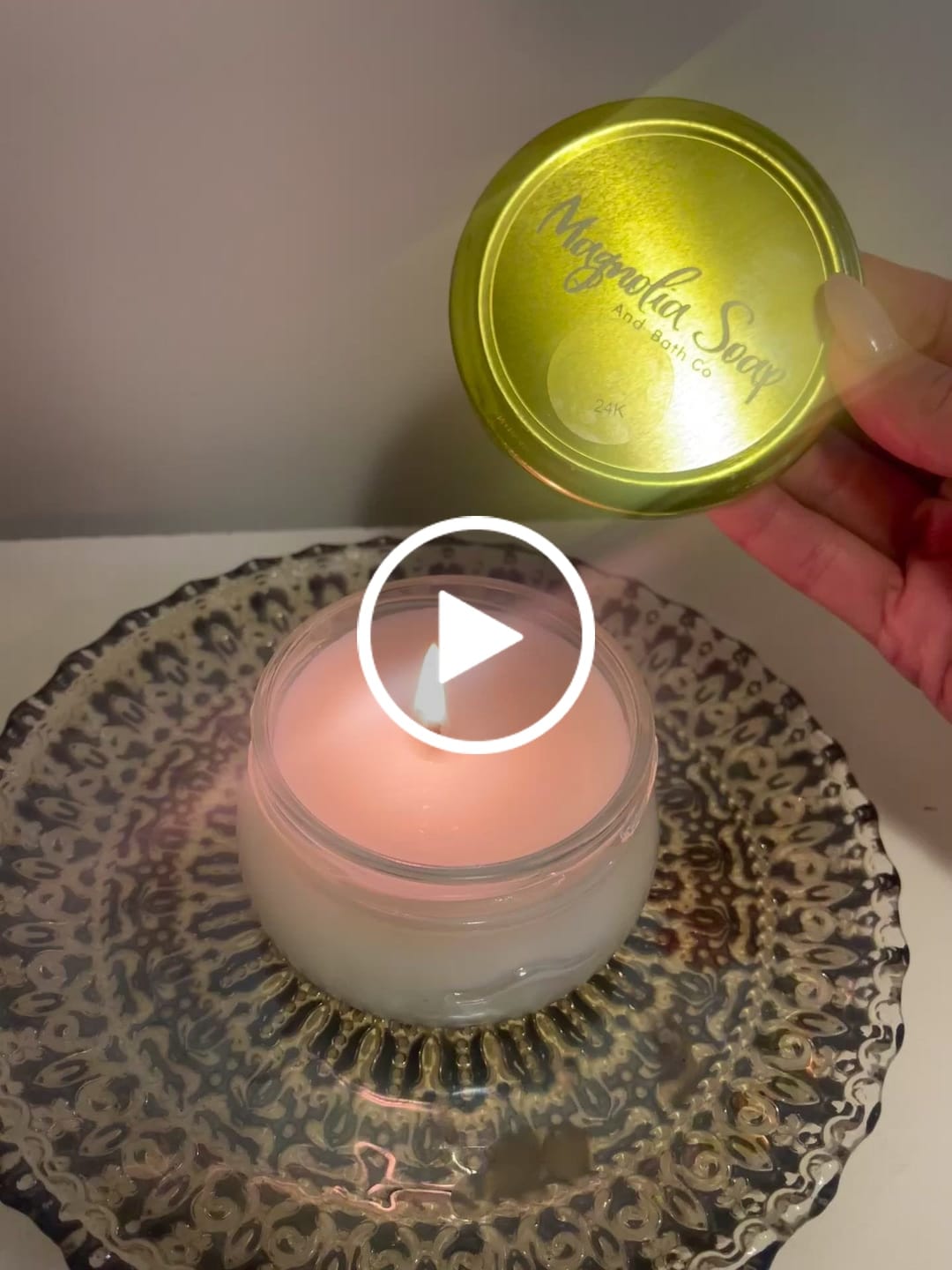 Customer video review of Soy Candles