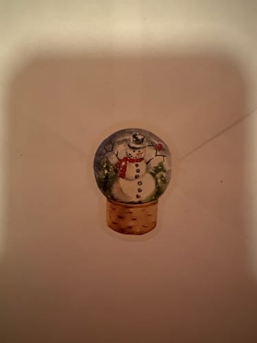 Customer photo review of Merry Christmas Moments Stickers