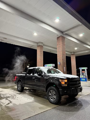 Customer photo review of 3 inch Front Leveling Lift Kit Compatible with Ford F150 2WD & 4WD