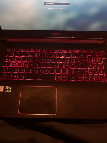 Avis photo d'un client sur Clavier Azerty Français Pour Acer Nitro AN515-42 AN515-52 AN515-53 28PIN