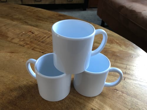 Customer photo review of Kunststof Kinder Beker 150ml voor sublimatie